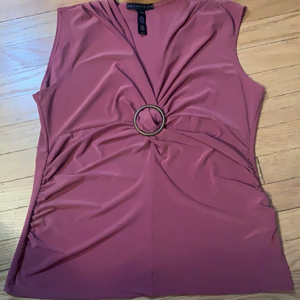 Mauve Blouse size x-large